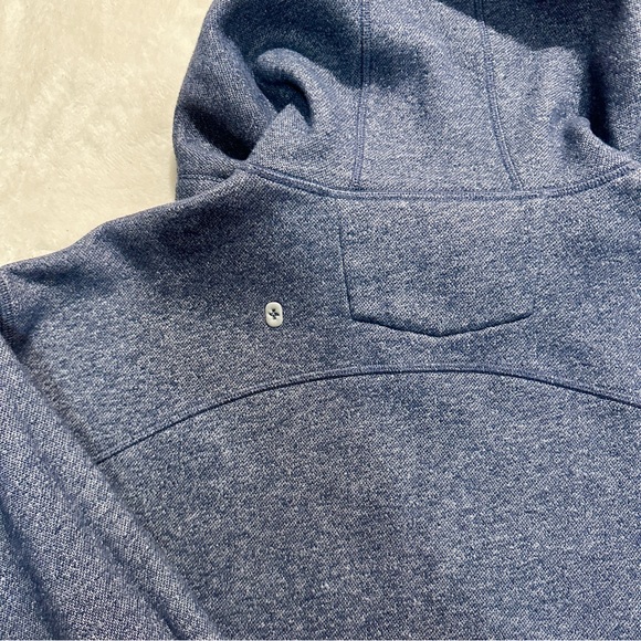 FIGS Off Shift Hoodie blue sweatshirt, size large - Picture 5 of 5